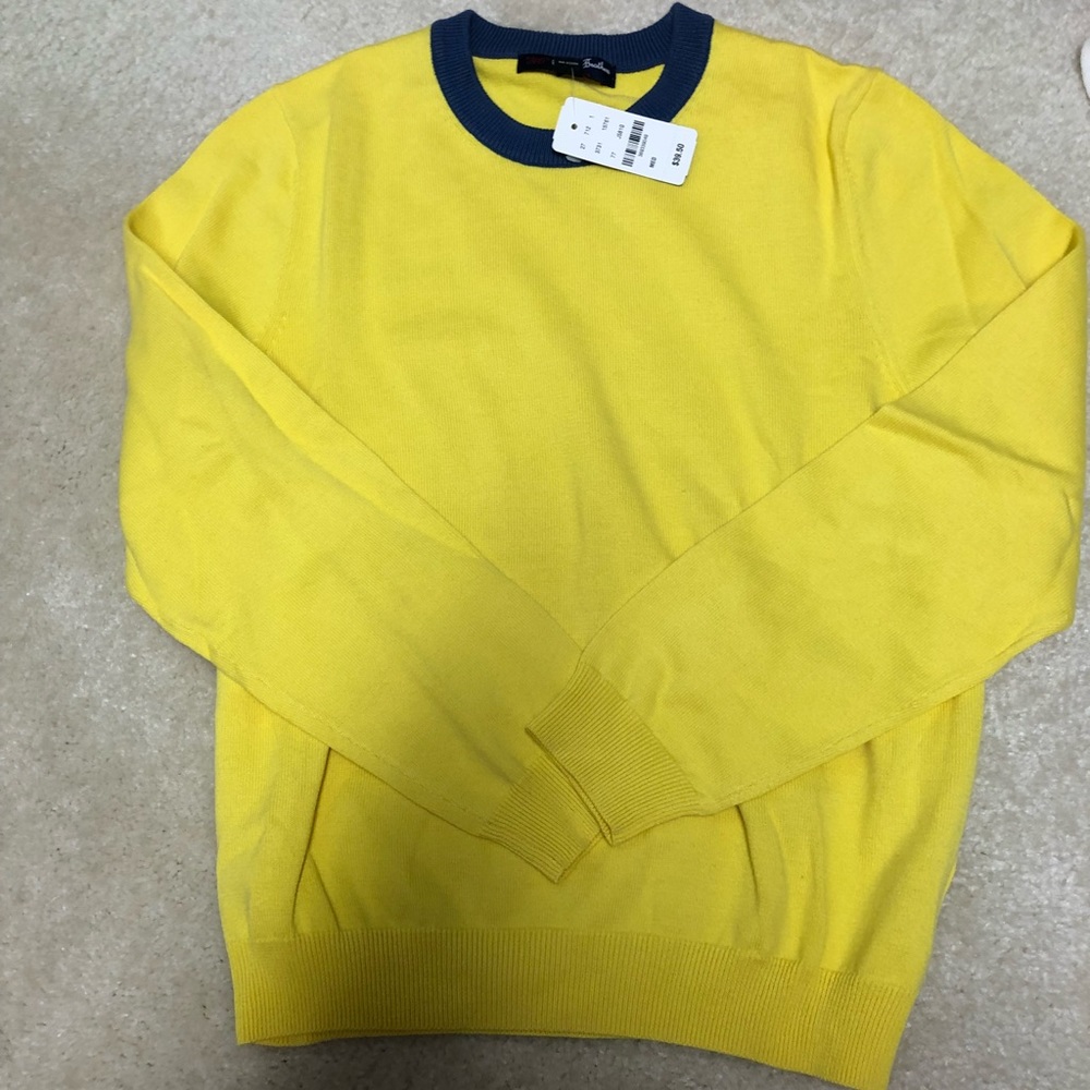 kids Yellow Brooks Brothers sweater